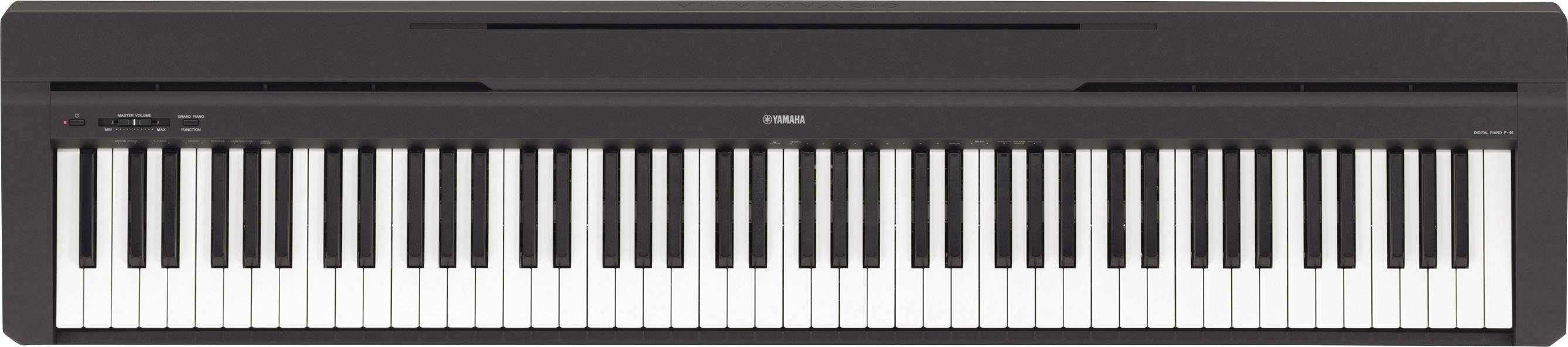 Yamaha P-45B Electric piano Black incl. PSU | Conrad.com