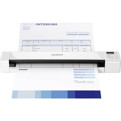 Brother DS-820W Portable document scanner  A4 600 x 600 dpi 7 pages/min USB, Wi-Fi 802.11 b/g/n