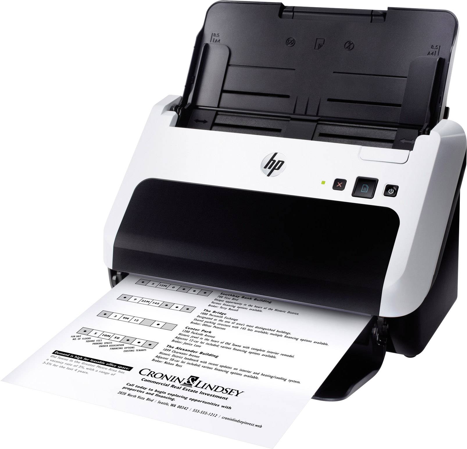 HP Scanjet Professional 3000 S2 Duplex document scanner A4 600 x 600 dpi 20 pages/min, 40 IPM USB-1