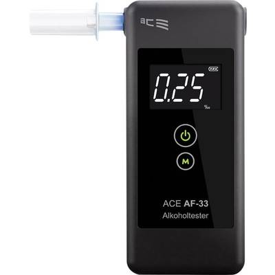 Buy Breathalyser ACE AF-33 Dark grey 0.00 up to 5.00 ‰ Incl. display