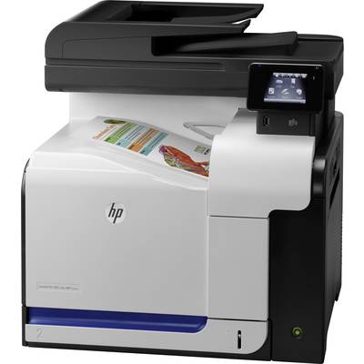 HP LaserJet Pro 500 Color MFP M570dn Colour laser multifunction printer A4 Printer, scanner, copier, fax LAN, Duplex, ADF