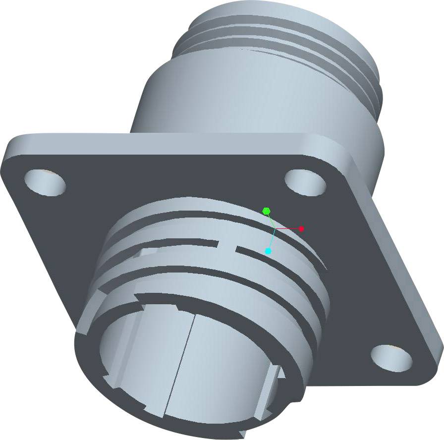 TE Connectivity 206705-1 Bullet connector Sleeve socket Total number of pins: 9 Series (round connectors): CPC 1 pc(s)