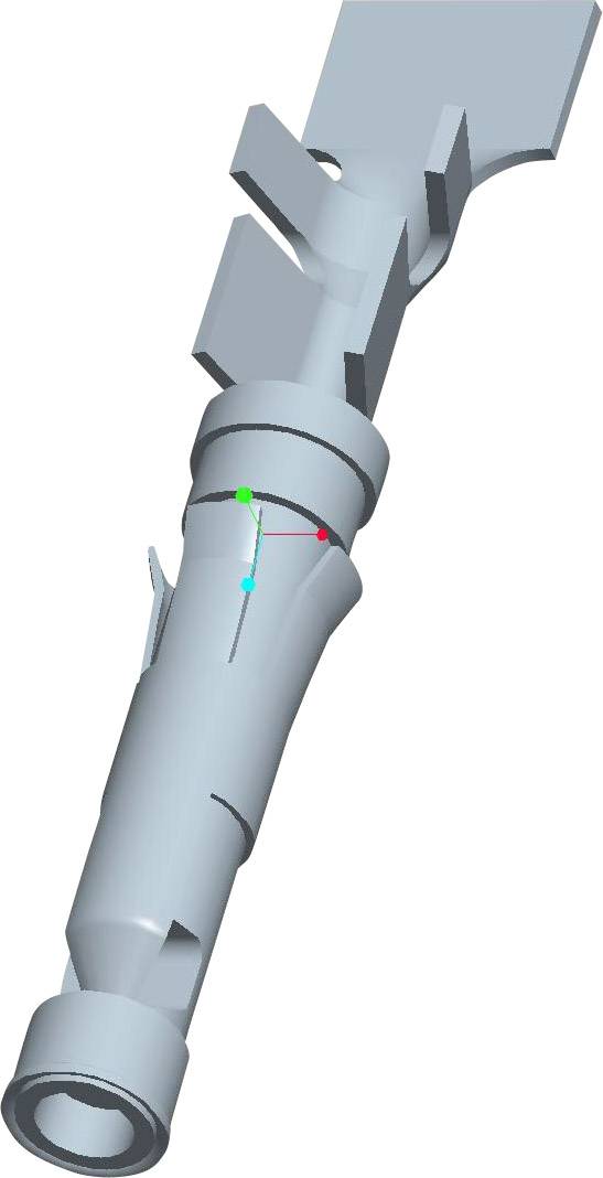 TE Connectivity 66183-1 Bullet connector single contact Socket Total number of pins: 1 Series (round connectors): CPC 1 pc(s)