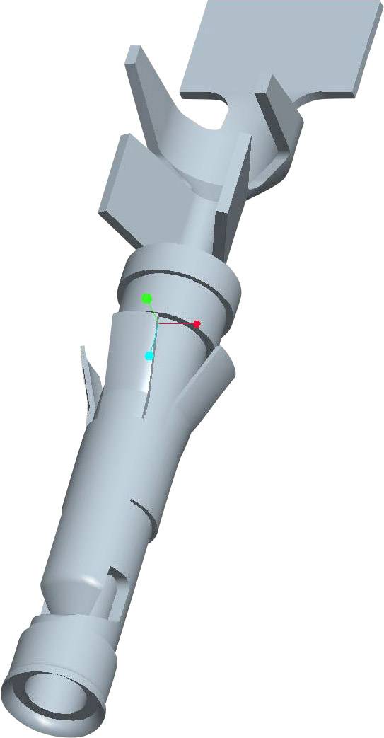 TE Connectivity 1-66601-0 Bullet connector single contact Socket Total number of pins: 1 Series (round connectors): CPC 1 pc(s)