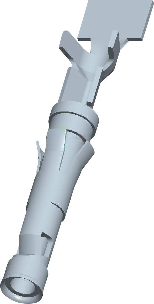 TE Connectivity 66399-4 Bullet connector single contact Socket Total number of pins: 1 Series (round connectors): CPC 1 pc(s)