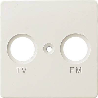Image of GAO Cover TV, Radio socket Business Line White EFE800TR-CV w