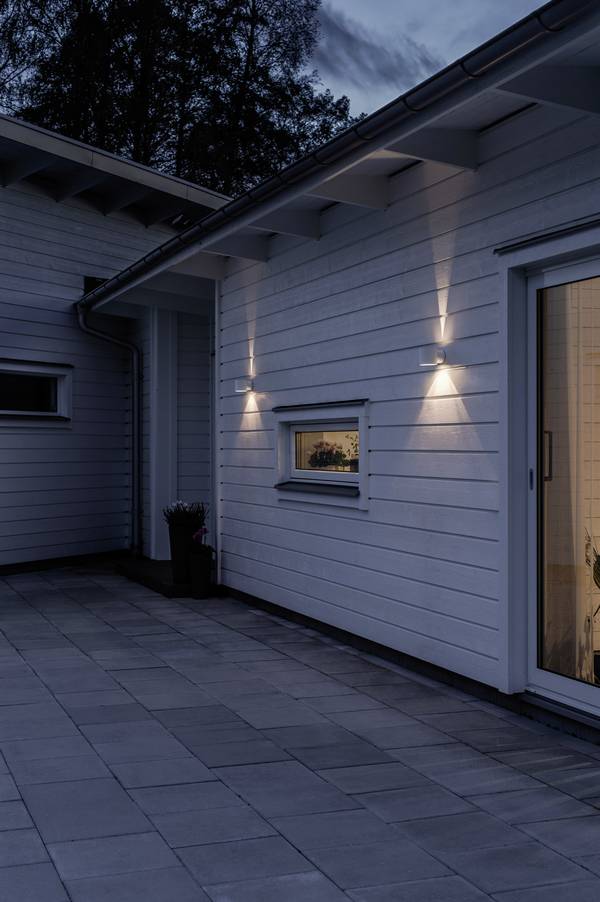 Konstsmide Modena 7342-250 Outdoor wall light HV halogen G9 25 W White