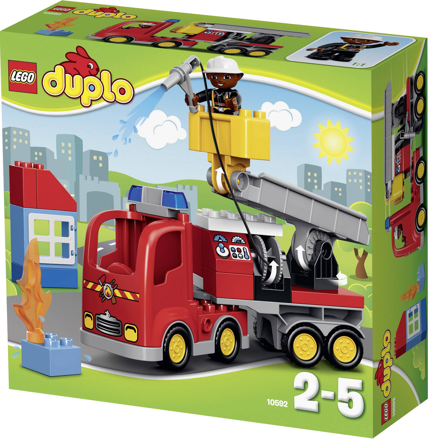 lego 10592 duplo fire truck