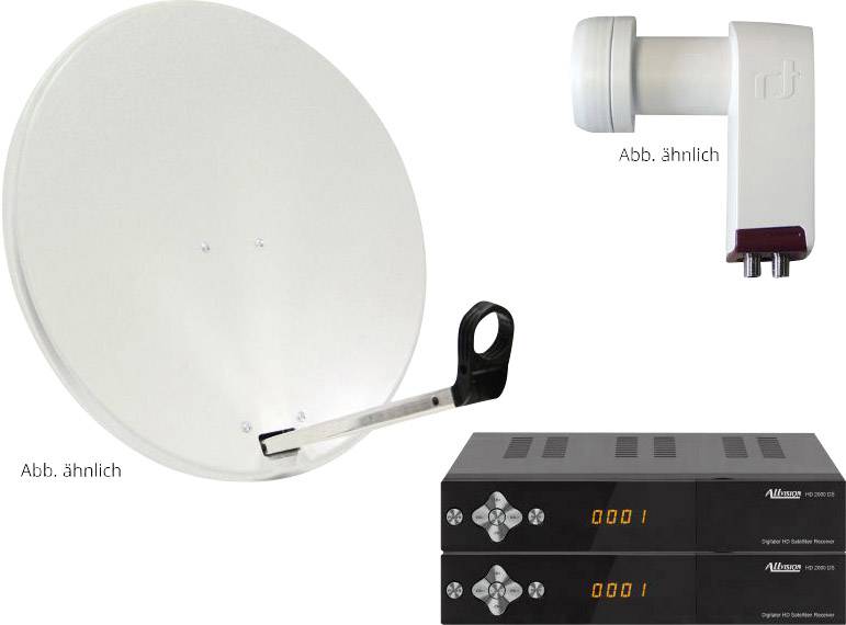 AllVision SAH 2000/60 HD SAT system + receiver Number of participants 2 60 cm