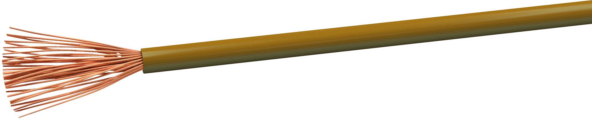 An orange insulation cable with multiple exposed copper strands at the end, suitable for electrical applications.