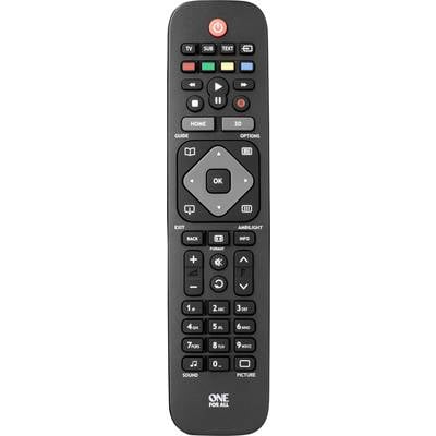 One For All URC 1913 Philips Remote control Black
