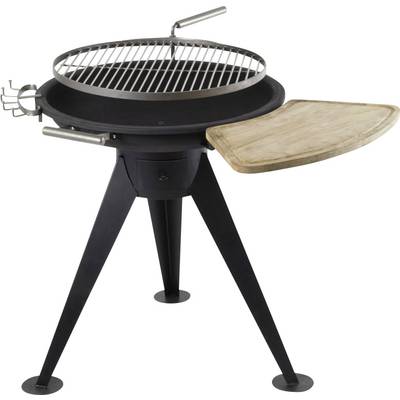 tepro Garten Lamont Standing BBQ Charcoal grill  Grate area (diameter)=550 mm Black