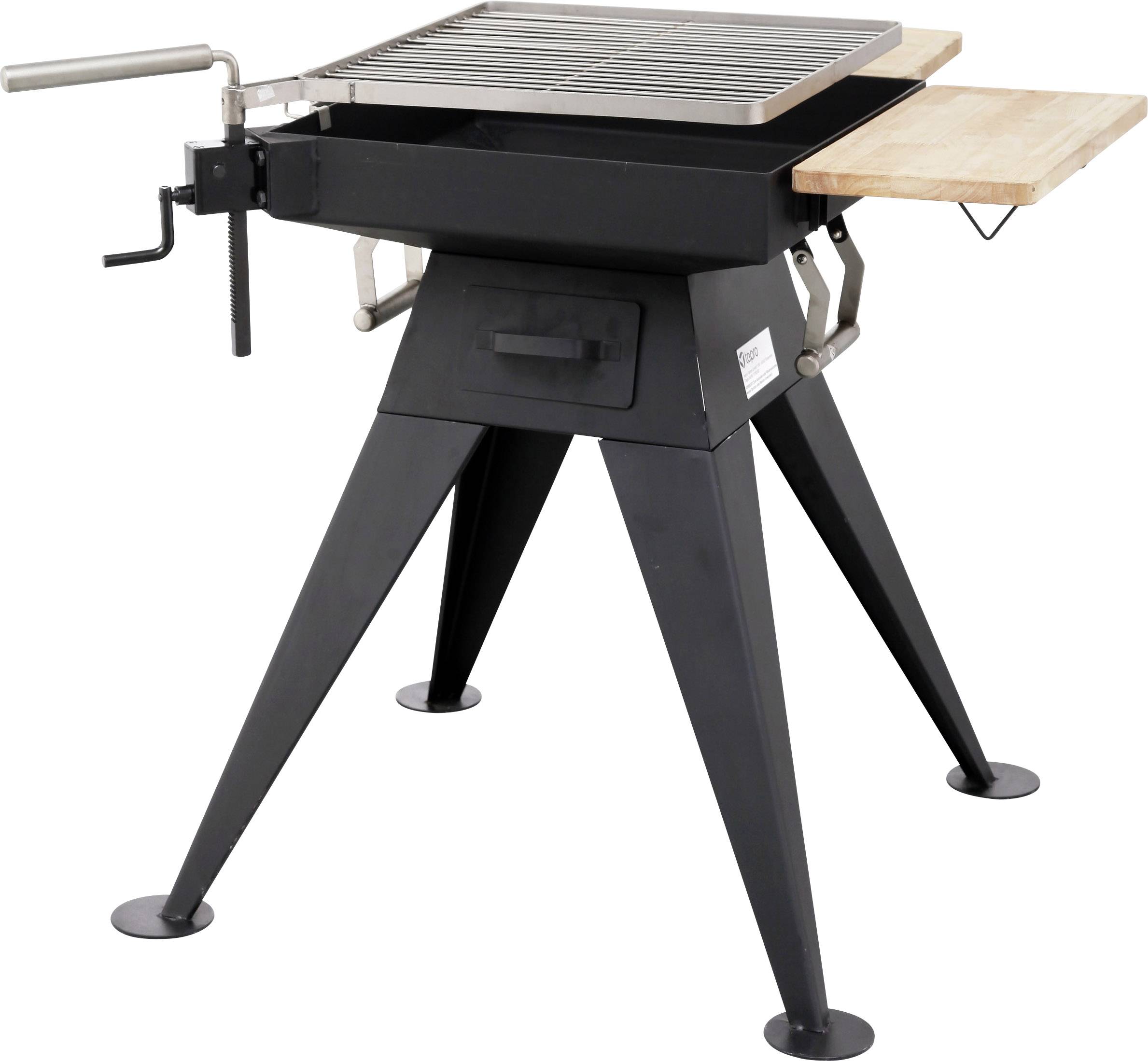 Tepro Garten Seaport Standing Bbq Charcoal Grill Black Conrad Com