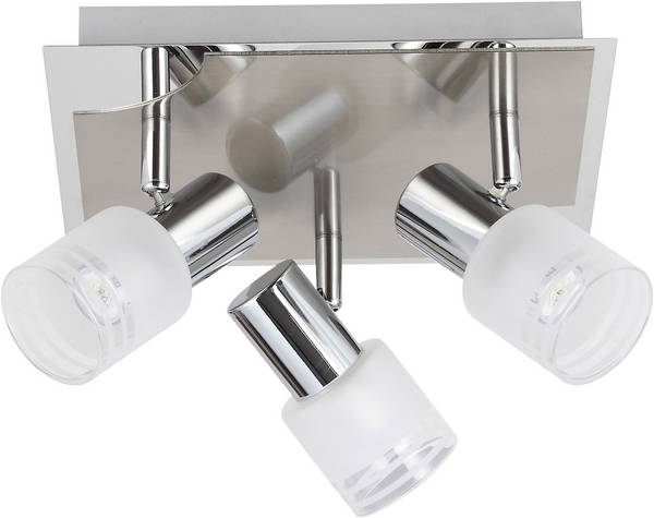 Brilliant Lea G32434/77 Ceiling floodlight LED (monochrome) E14  9 W Chrome