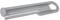 A grey tilt-and-pop lid opener, designed for easily opening jars with tight-fitting lids. Placed on a white background.