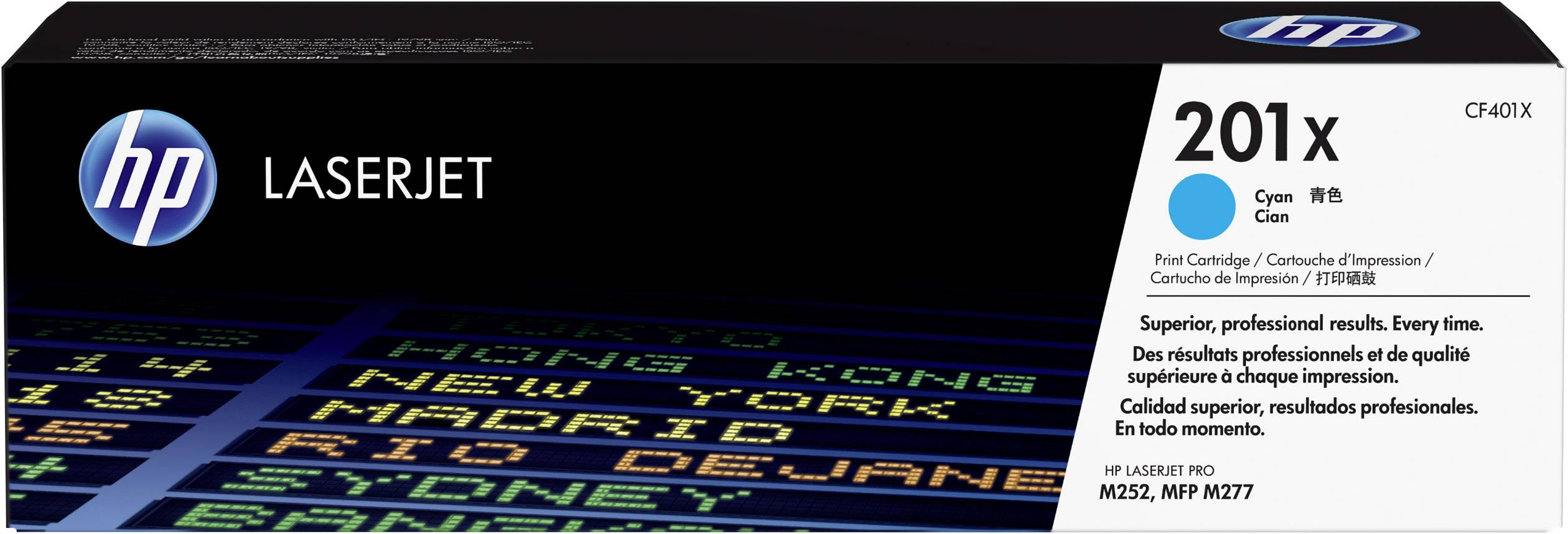 HP 201X CF401X Toner cartridge Cyan 2300 Sides Original Toner cartridge