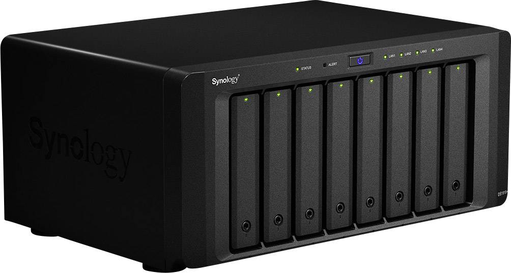 Сетевой накопитель synology ds1815+ сетевой накопитель с 8 отсеками для 3.5inch sata (ii) или 2.5inch sata/ssd, 2.4ghz (четырех (4711174721665)
