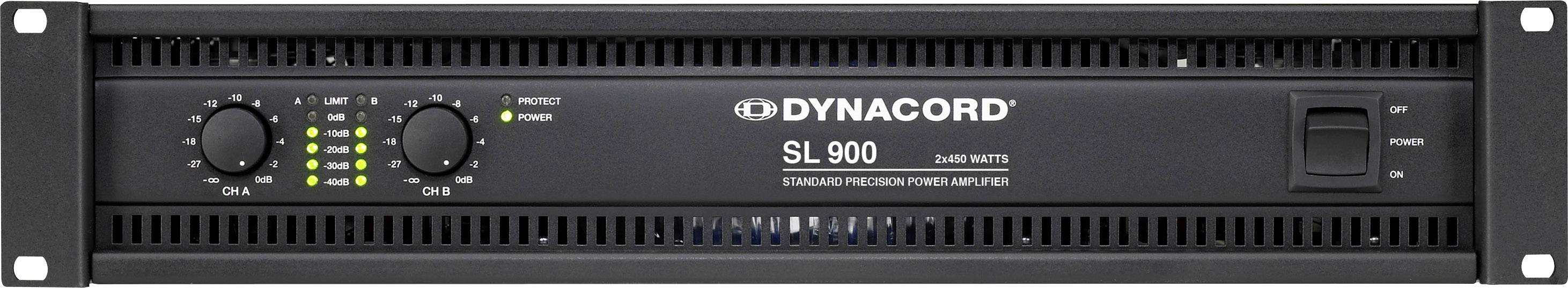 Dynacord SL 900 PA amplifier RMS power per channel (at 4 Ohm): 450 W