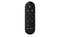 A black remote control with buttons for volume, call, microphone, navigation and search. The manufacturer's name is missing from the top.