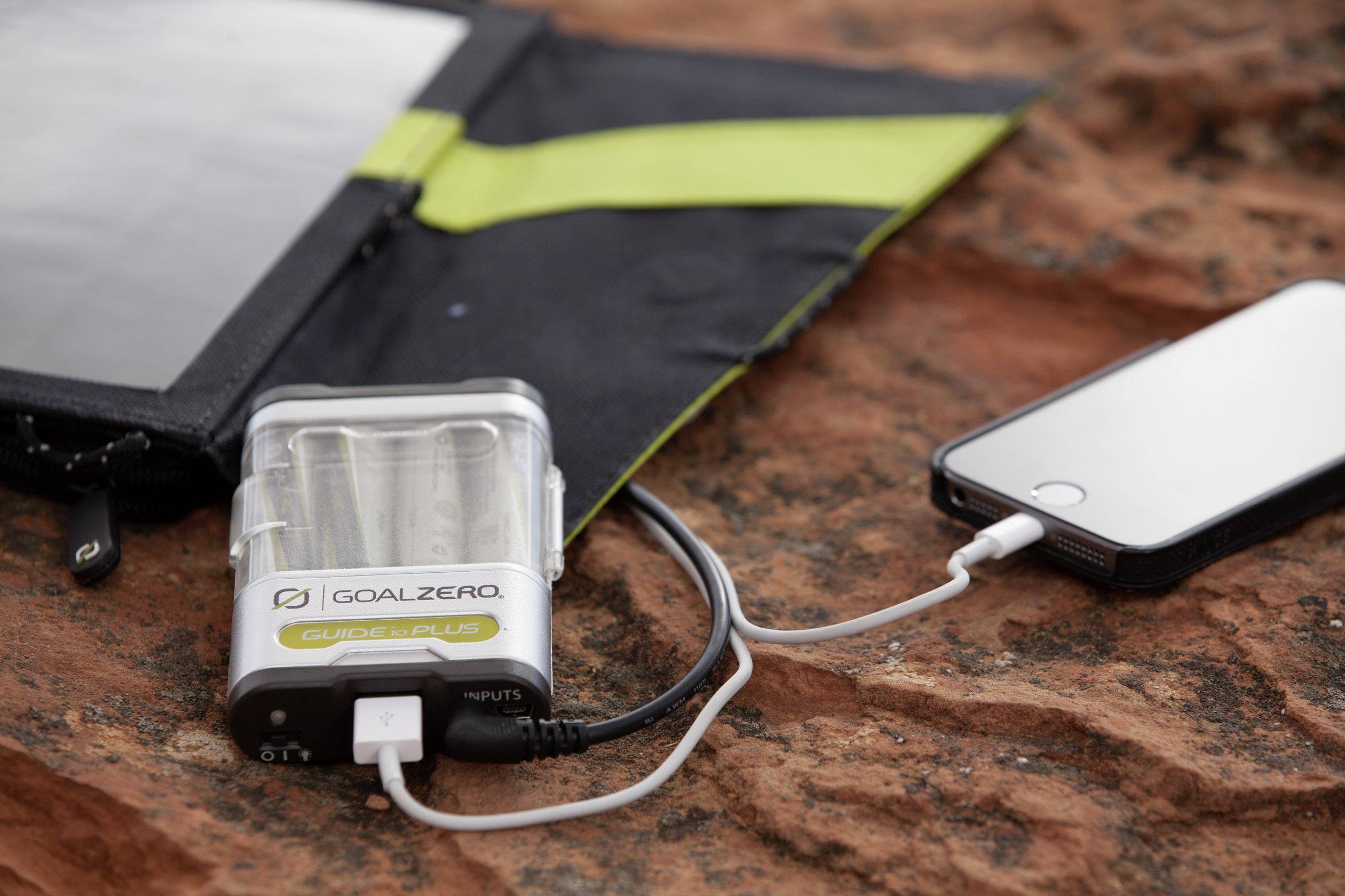 Goal Zero Nomad 7 - Guide 10 Plus Charger Kit 41022 Solar charger Charging current (max.) 1100 mA 7 W 2300 mAh-3