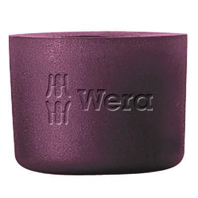 A purple cylinder with the 'Wera' logo in the centre. The object appears to be made of a matte material.
