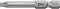 A silver screwdriver bit with a Torx profile and Wera logo on the side. Suitable for screw work on Torx screws.