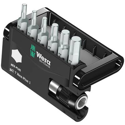 Wera 8040-6 Bit-Check 05056168001 Bit set 7-piece Allen-0