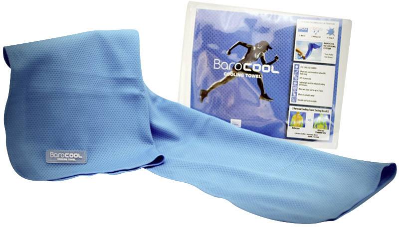 Barocook Bcl-001 Cooling Towel, Medium/13.8 X 31.5-Inch, Blue/Orange/Green (8809069391003)