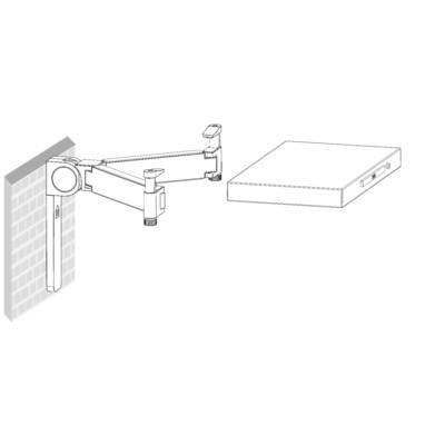 SpeaKa Professional Blu-ray player mount Compatible with (series): Universal Black-13