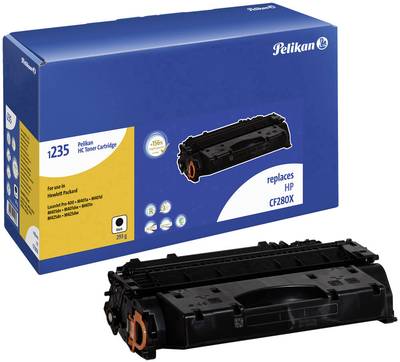 Voorspeller Soepel kool Pelikan 1235 replaced HP 80X, CF280X Black 7000 Sides Compatible Toner  cartridge | Conrad.com