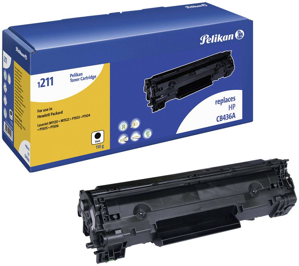 Pelikan 1211 Toner cartridge replaced HP 36A, CB436A Black 2800 Sides Compatible Toner cartridge | Conrad.com