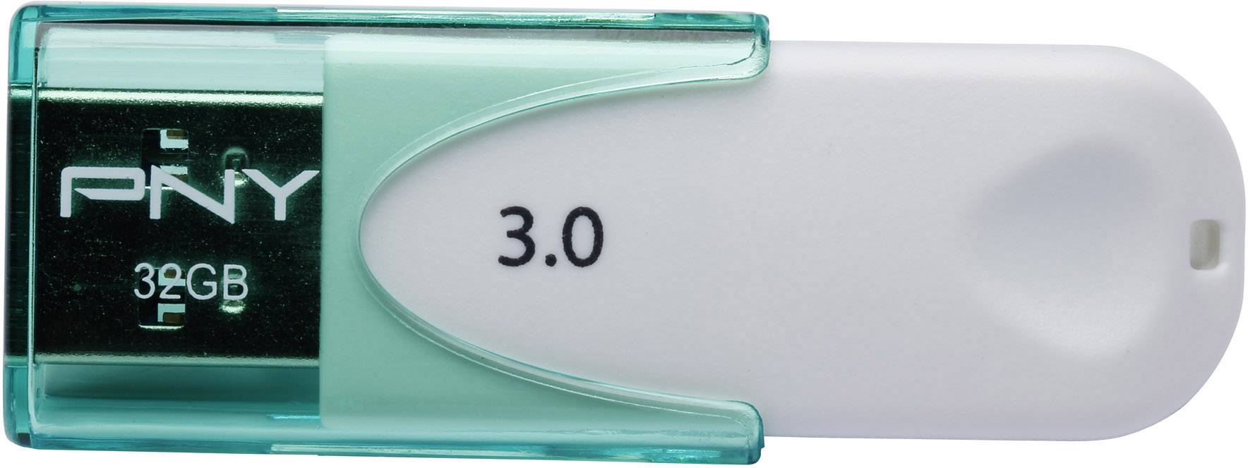 PNY Attaché 4 USB stick 32 GB Green FD64GATT430-EF USB A (USB 3.2 1st gen)-1