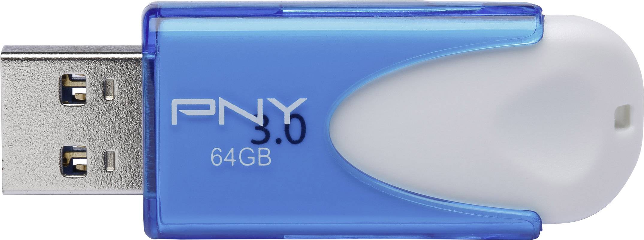 PNY Attaché 4 USB stick 64 GB Blue FD64GATT430-EF USB A (USB 3.2 1st gen)-2