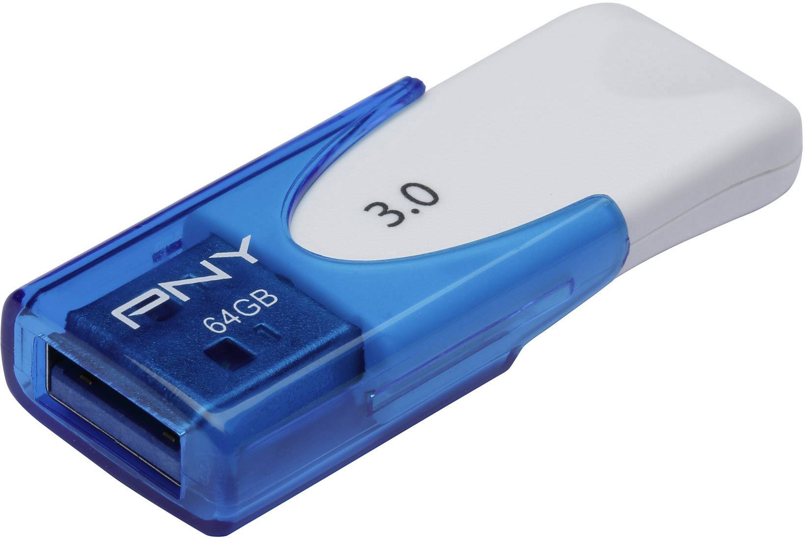 PNY Attaché 4 USB stick 64 GB Blue FD64GATT430-EF USB A (USB 3.2 1st gen)-3
