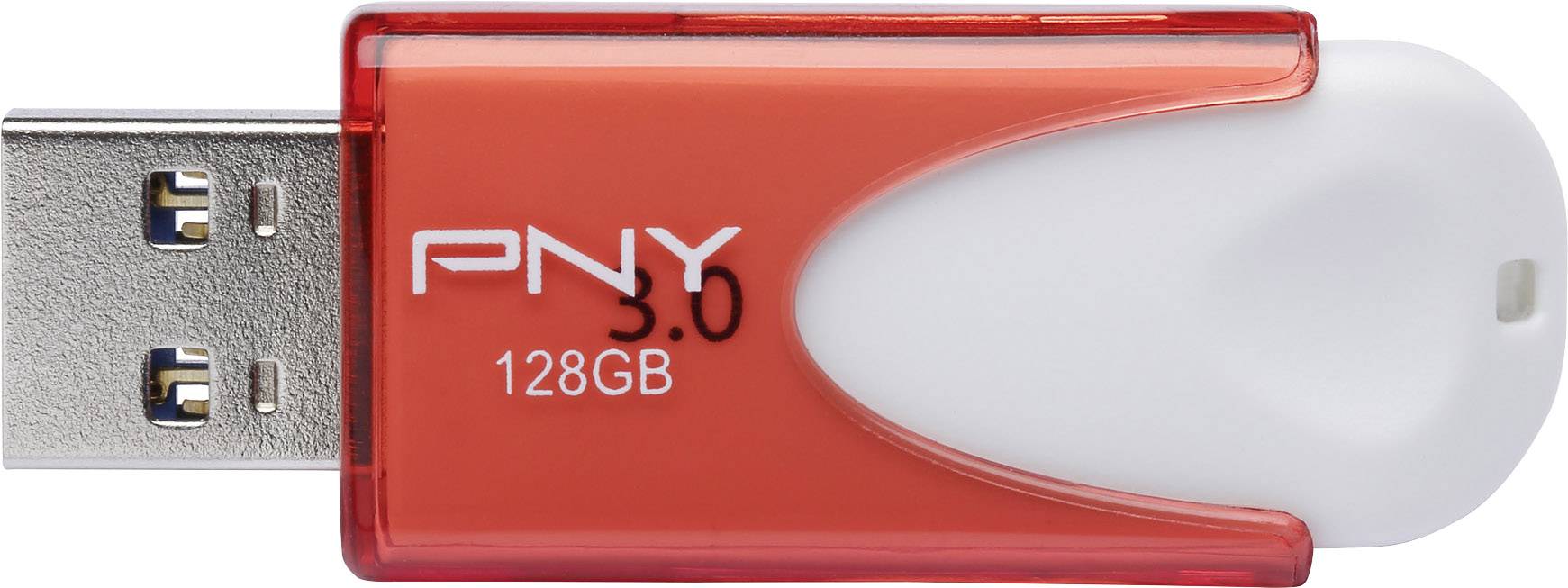 PNY Attaché 4 USB stick 128 GB Red FD128ATT430-EF USB A (USB 3.2 1st gen)-2