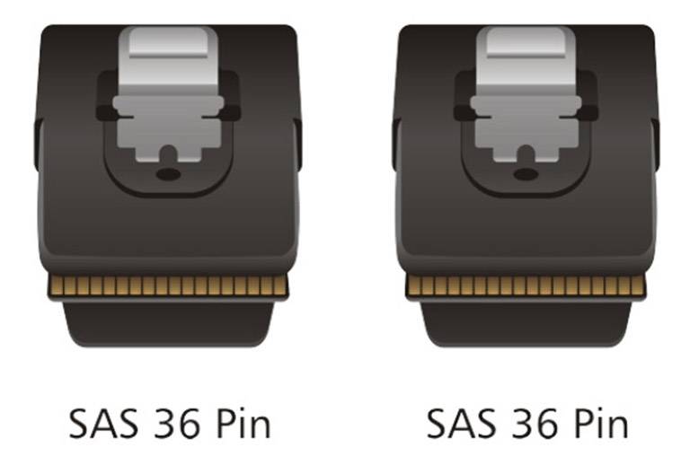 Delock Hard drives Cable [1x Mini SAS plug (SFF-8087) - 1x Mini SAS plug (SFF-8087)] 1.00 m Red/black-2