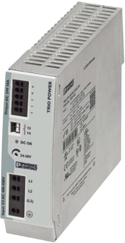 Phoenix Contact TRIO-PS-2G/3AC/24DC/10 Rail mounted PSU (DIN) 24 V DC 10 A 240 W