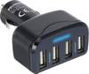 VOLTCRAFT CPAS-4800/4 USB charger 24 W USB Silver, Black Car, HGV