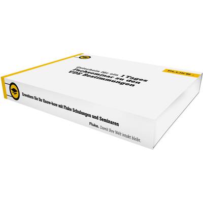 'Receive up to 1 day of leave in accordance with VDE regulations. Expand your expertise with Fluke training courses and seminars.'