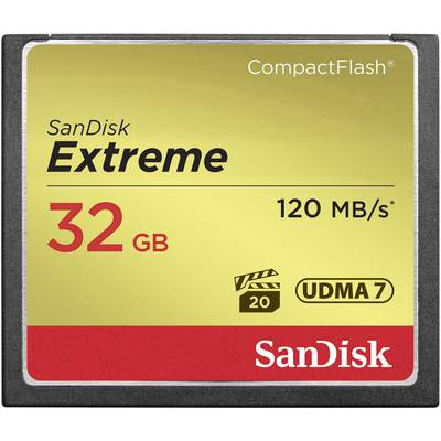 SanDisk Extreme® CompactFlash card  32 GB 