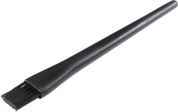 TRU COMPONENTS ESD brush  (Ø x L) 10 mm x 143 mm Bristle length: 18 mm EPI-A-148 Brush area, width: 15 mm Brush area, length: 18 mm  1 pc(s)