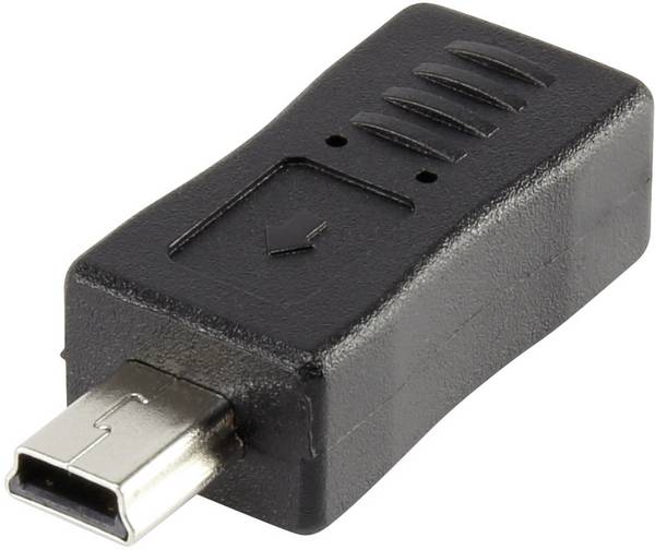 Renkforce USB 2.0 Adapter [1x USB 2.0 connector Mini B - 1x USB 2.0 port Micro B] rf-usba-08  gold plated connectors