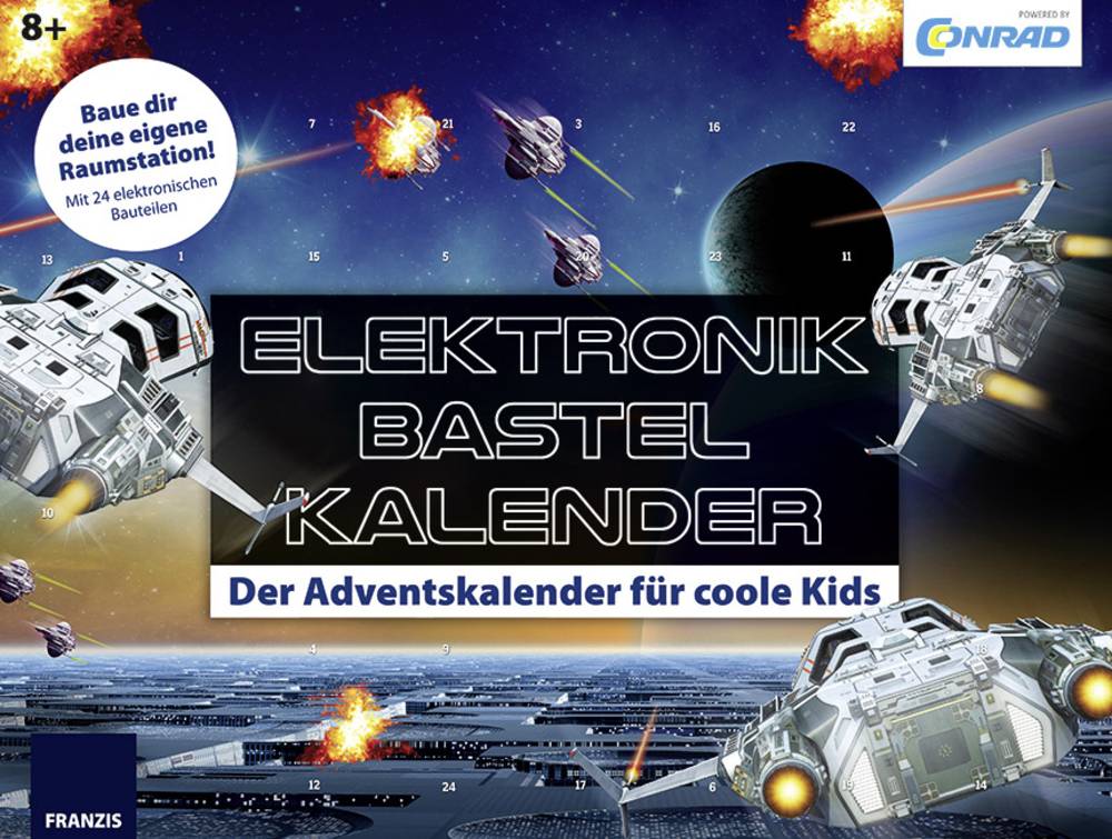 Advent calendar Conrad Components Elektronik Bastel Kalender 2015 