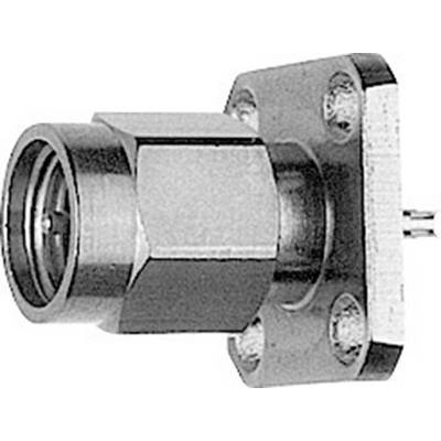 'A metal connector with four screw holes, suitable for electrical or electronic applications.'