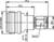 Technical drawing of a connection adapter with dimensions in millimetres. Key features: length 29.3 mm, 5/8-24 UNEF thread, hex8.