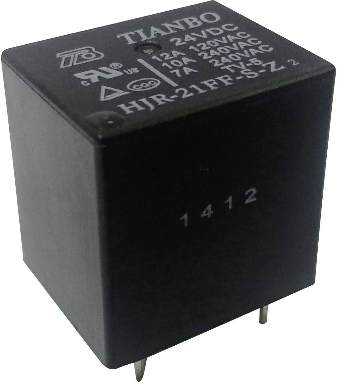 Tianbo Electronics HJR-21FF-S-Z 24VDC PCB relay 24 V DC 15 A 1 change-over 1 pc(s)