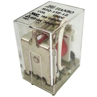 Tianbo Electronics HJQ-13F-1Z -220/240VAC Plug-in relay 230 V AC 20 A 1 change-over 1 pc(s) 