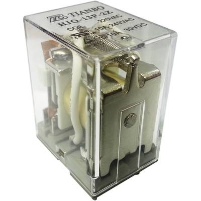 Tianbo Electronics HJQ-13F-2Z - 220/240VAC Plug-in relay 230 V AC 15 A 2 change-overs 1 pc(s) 