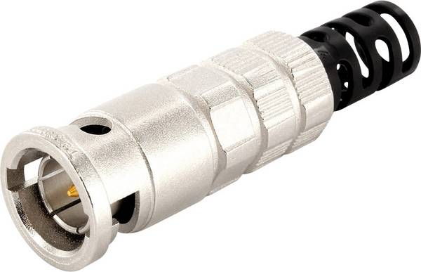 Telegärtner 100023486 100023486 HDTV-BNC connector Plug, straight 75 Ω 1 pc(s)