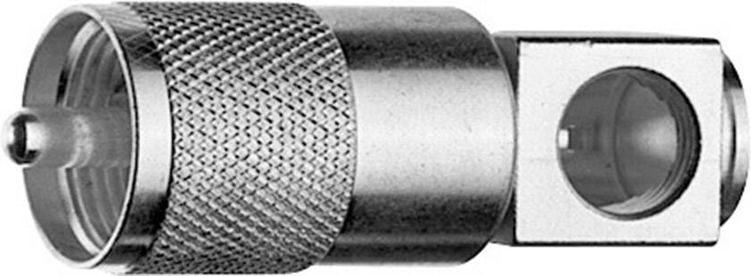 A metallic connecting element with a corrugated surface, cylindrical shape, and rectangular cutout, potentially for technical applications.